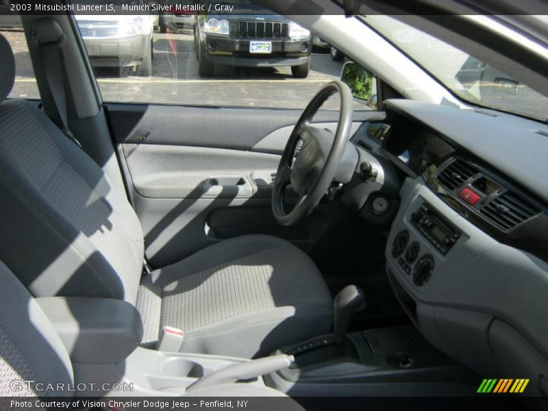 Munich Silver Metallic / Gray 2003 Mitsubishi Lancer LS