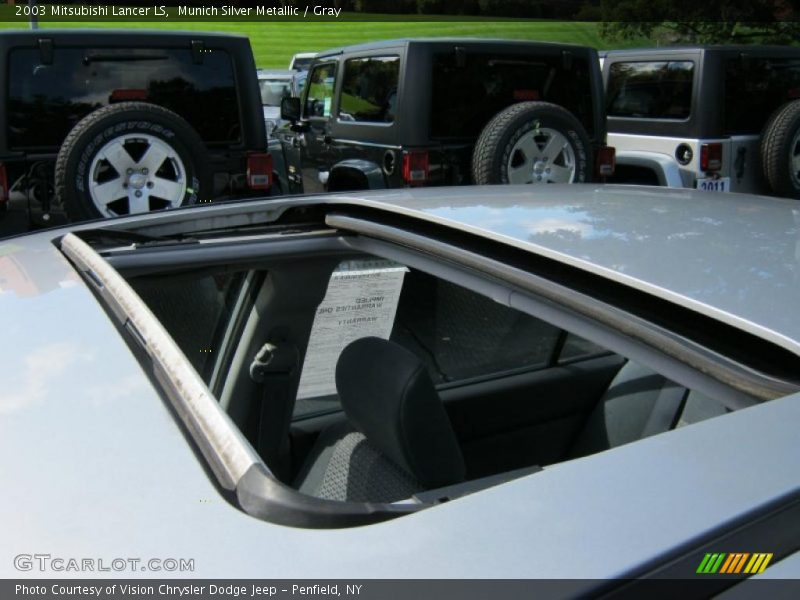 Munich Silver Metallic / Gray 2003 Mitsubishi Lancer LS