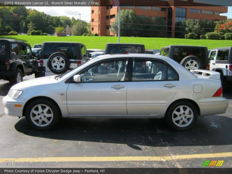 Munich Silver Metallic / Gray 2003 Mitsubishi Lancer LS