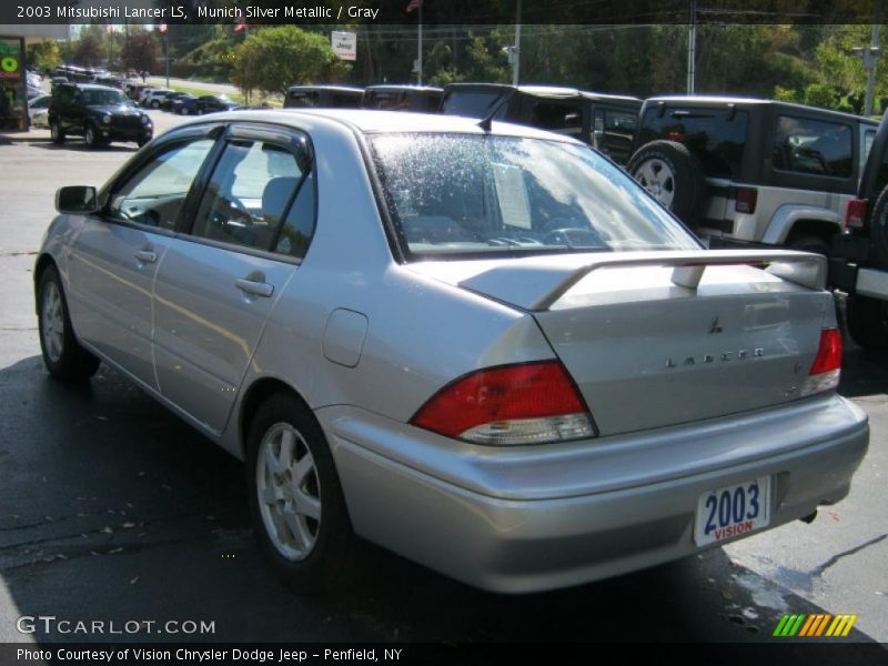 Munich Silver Metallic / Gray 2003 Mitsubishi Lancer LS