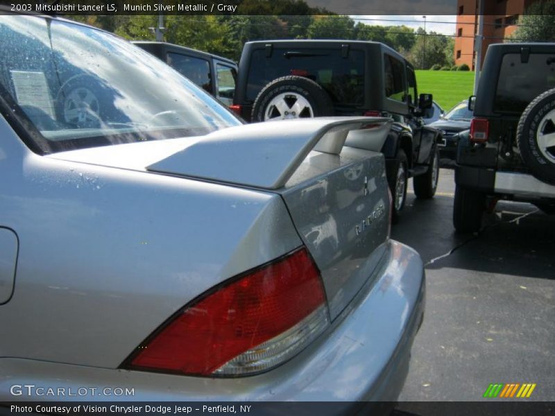Munich Silver Metallic / Gray 2003 Mitsubishi Lancer LS