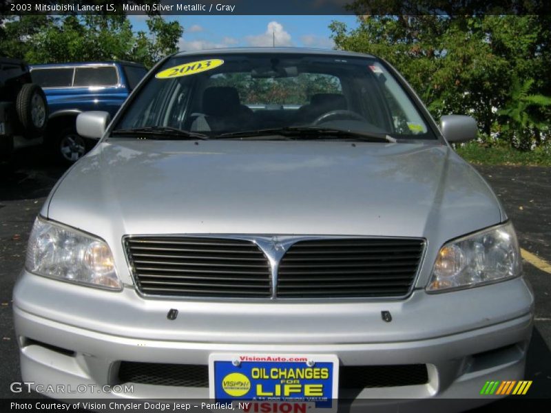 Munich Silver Metallic / Gray 2003 Mitsubishi Lancer LS