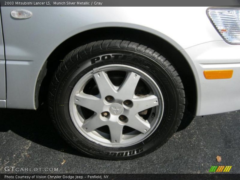 Munich Silver Metallic / Gray 2003 Mitsubishi Lancer LS