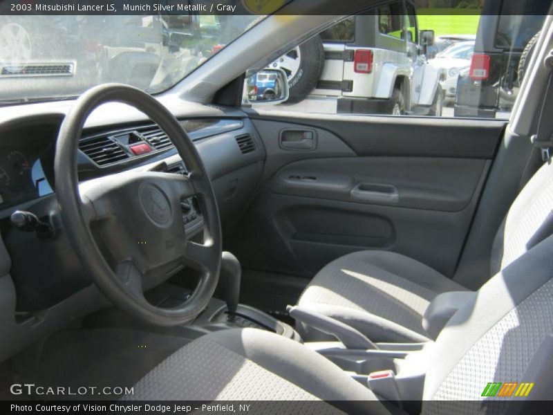 Munich Silver Metallic / Gray 2003 Mitsubishi Lancer LS