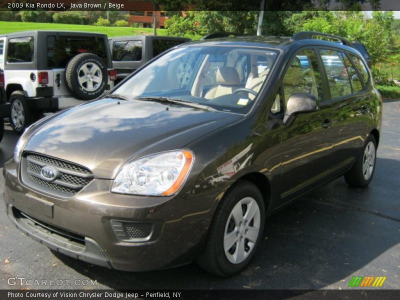 Java Brown / Beige 2009 Kia Rondo LX