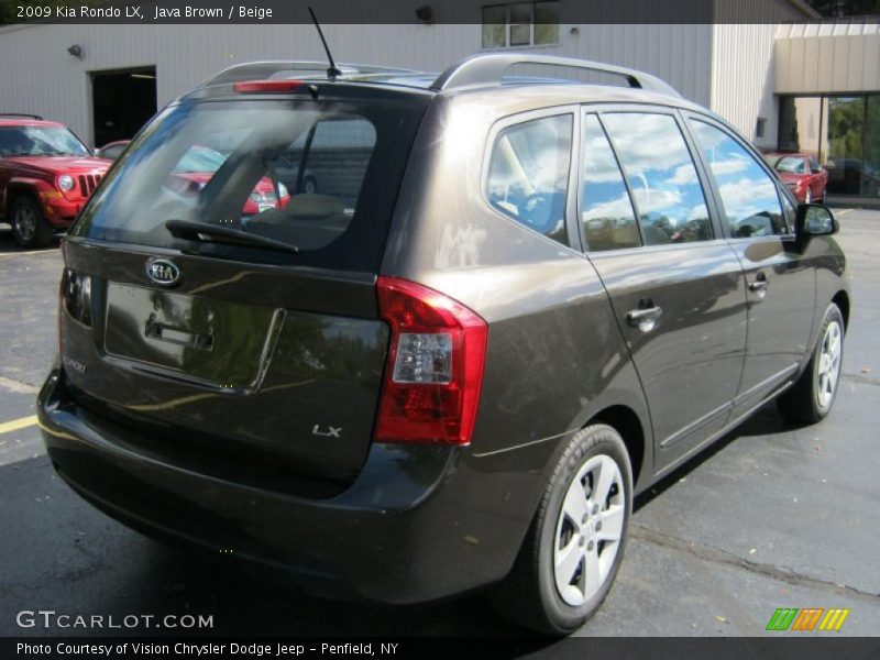 Java Brown / Beige 2009 Kia Rondo LX