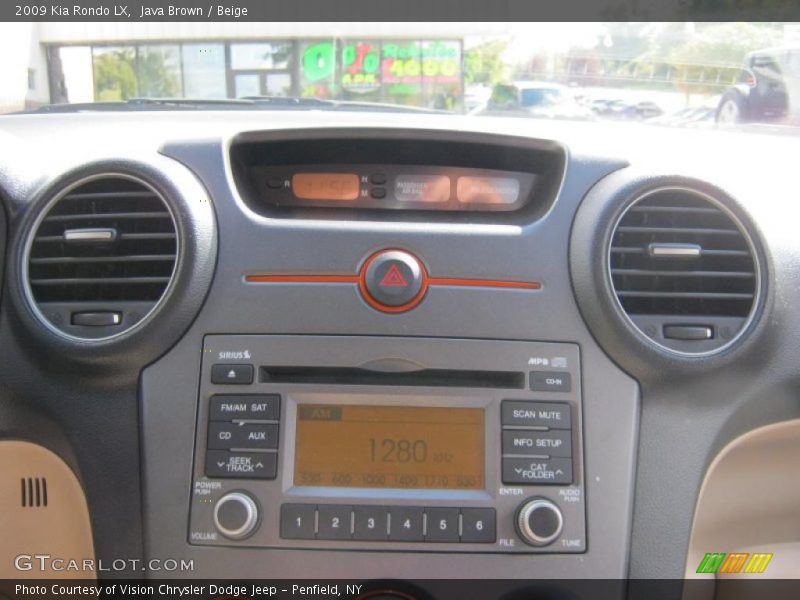 Java Brown / Beige 2009 Kia Rondo LX
