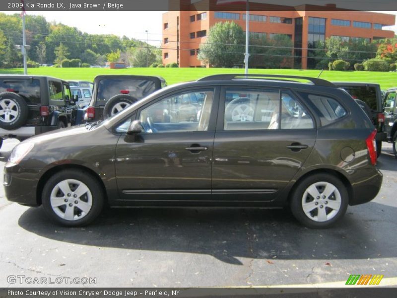 Java Brown / Beige 2009 Kia Rondo LX