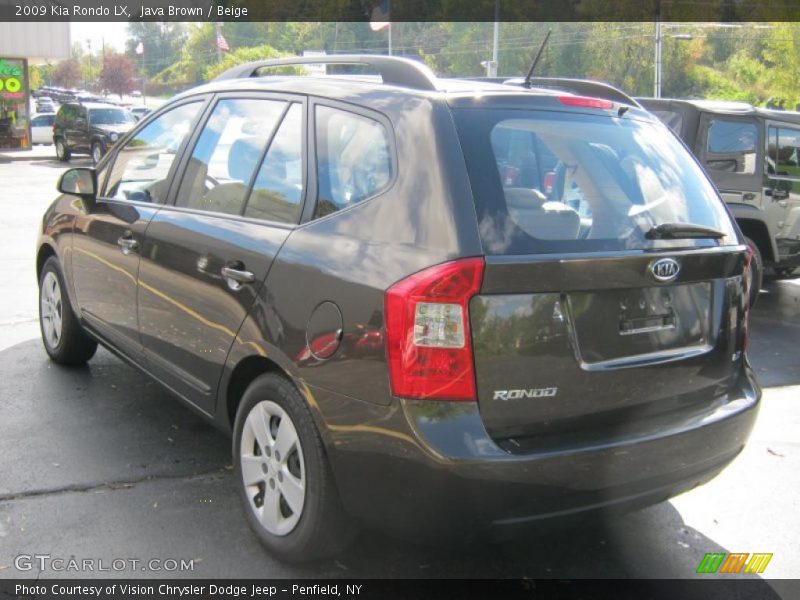Java Brown / Beige 2009 Kia Rondo LX