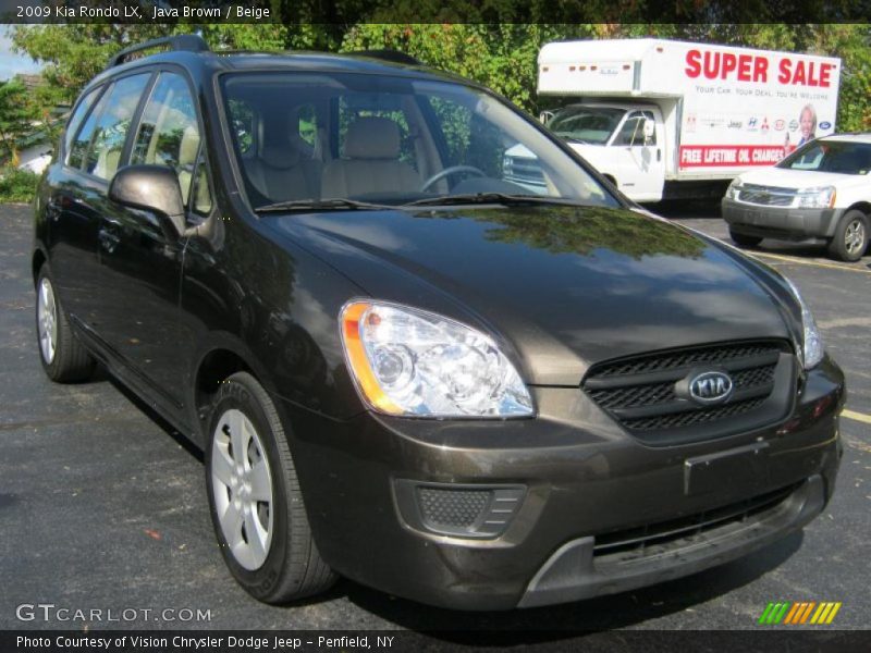 Java Brown / Beige 2009 Kia Rondo LX