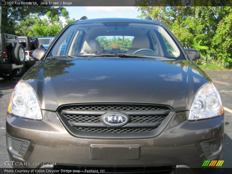 Java Brown / Beige 2009 Kia Rondo LX