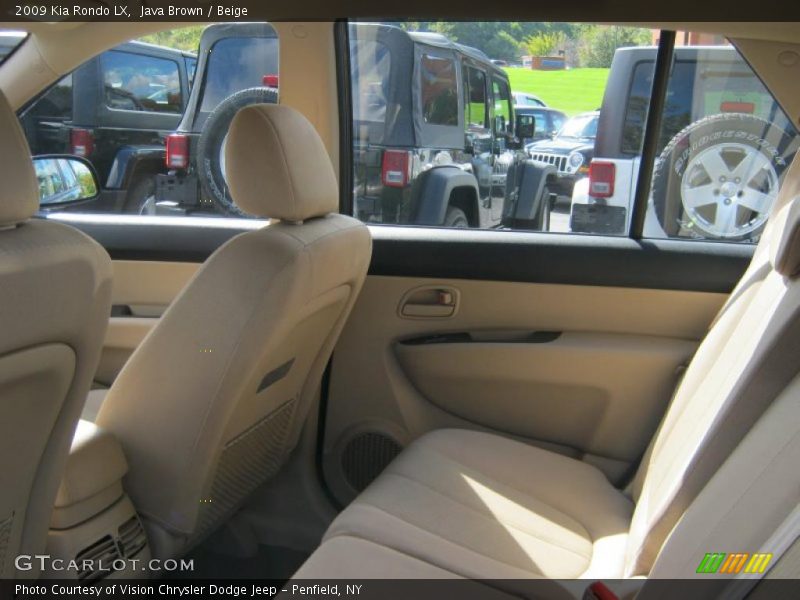 Java Brown / Beige 2009 Kia Rondo LX