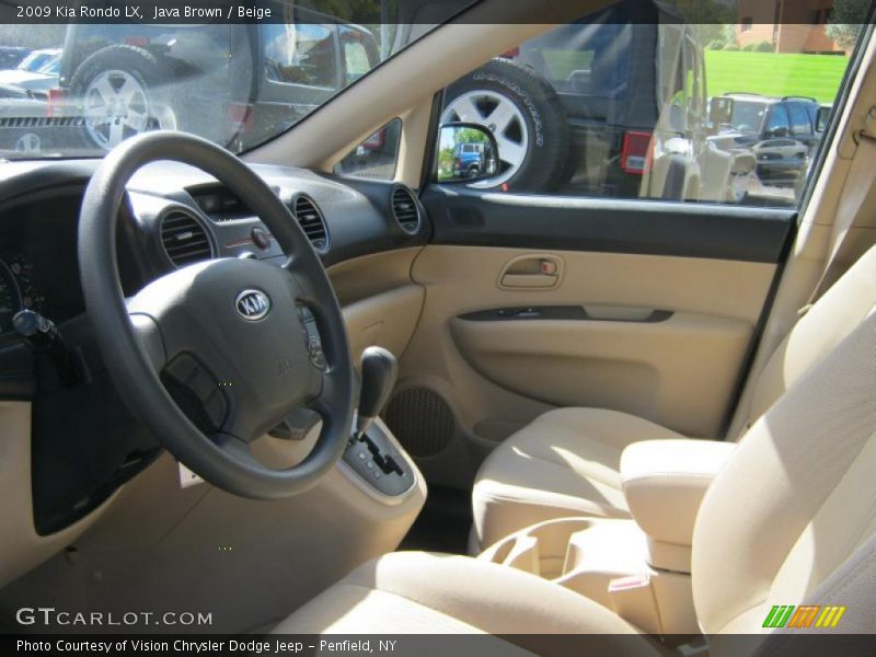 Java Brown / Beige 2009 Kia Rondo LX
