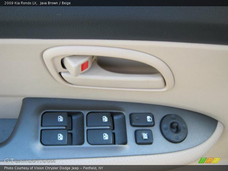 Java Brown / Beige 2009 Kia Rondo LX