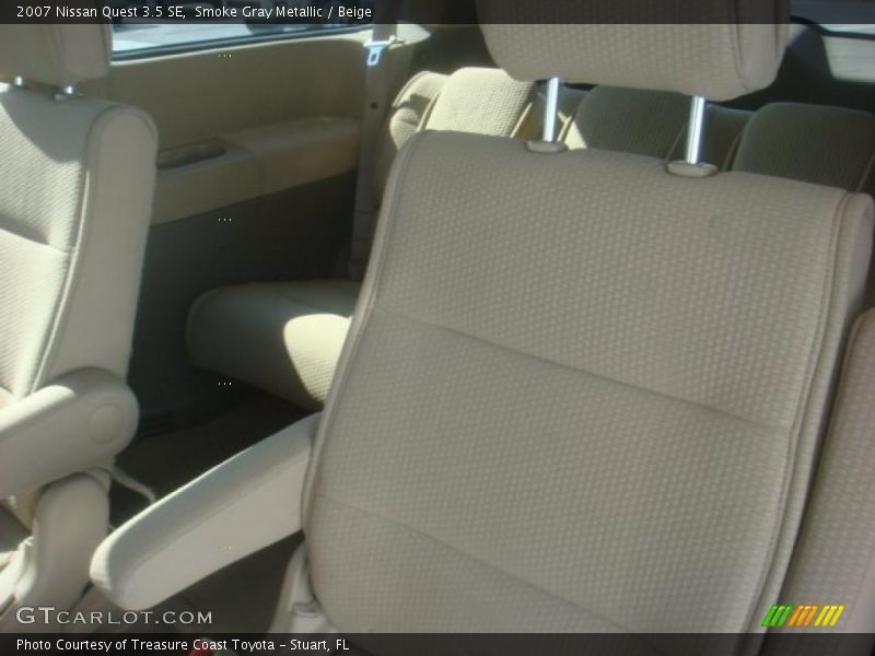 Smoke Gray Metallic / Beige 2007 Nissan Quest 3.5 SE