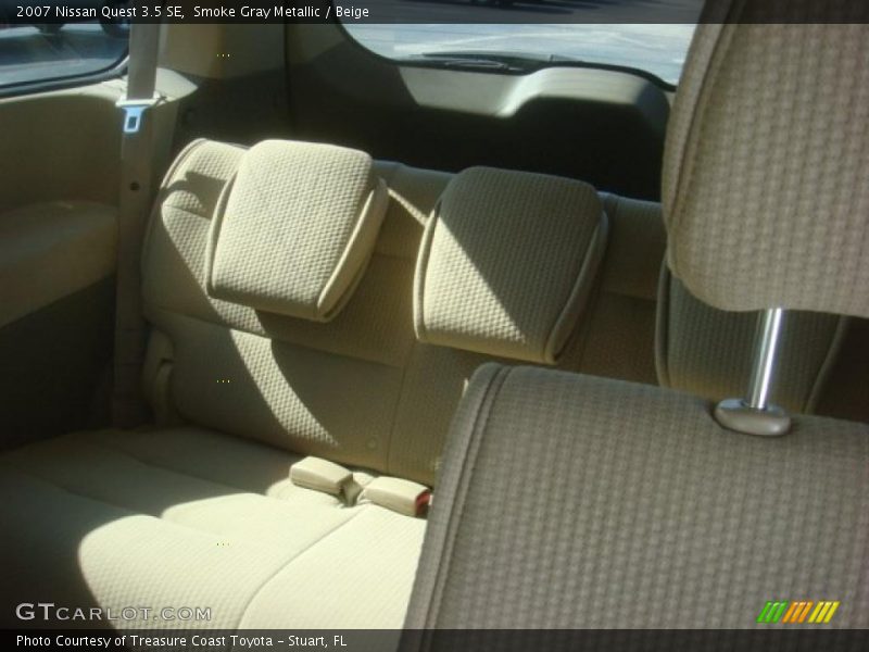 Smoke Gray Metallic / Beige 2007 Nissan Quest 3.5 SE
