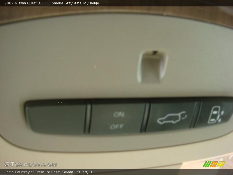 Smoke Gray Metallic / Beige 2007 Nissan Quest 3.5 SE