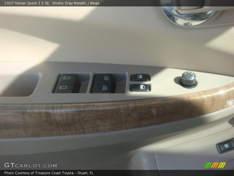 Smoke Gray Metallic / Beige 2007 Nissan Quest 3.5 SE