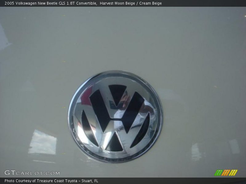 Harvest Moon Beige / Cream Beige 2005 Volkswagen New Beetle GLS 1.8T Convertible