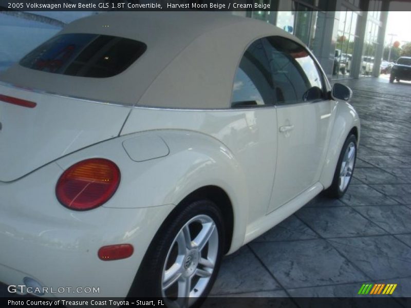Harvest Moon Beige / Cream Beige 2005 Volkswagen New Beetle GLS 1.8T Convertible