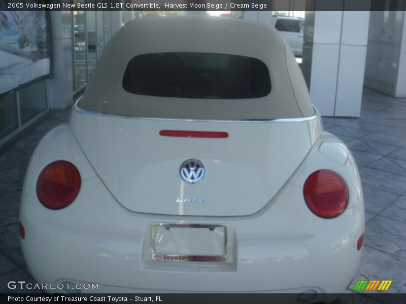Harvest Moon Beige / Cream Beige 2005 Volkswagen New Beetle GLS 1.8T Convertible