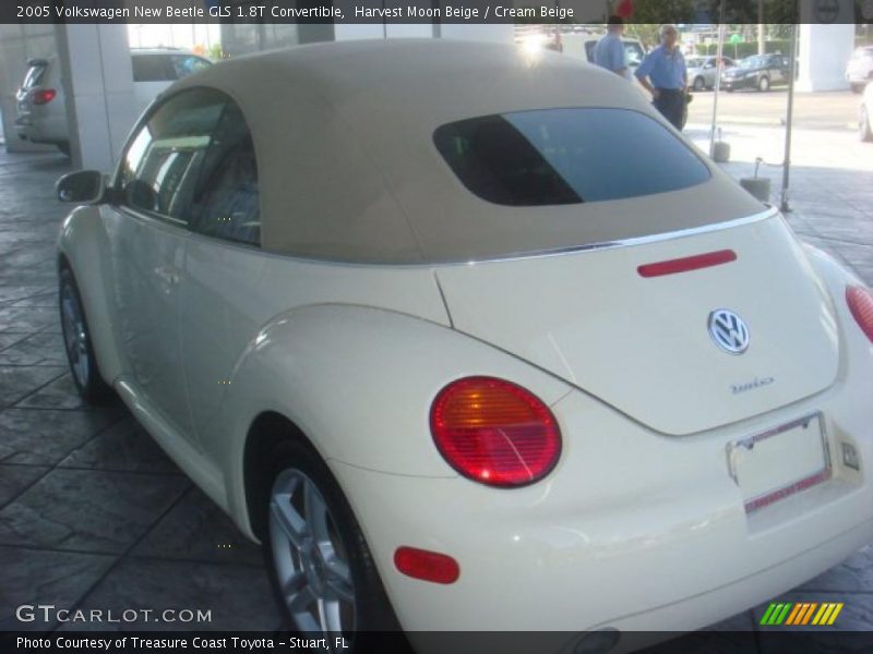 Harvest Moon Beige / Cream Beige 2005 Volkswagen New Beetle GLS 1.8T Convertible