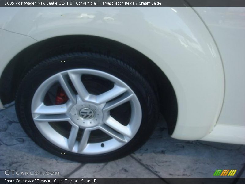 Harvest Moon Beige / Cream Beige 2005 Volkswagen New Beetle GLS 1.8T Convertible
