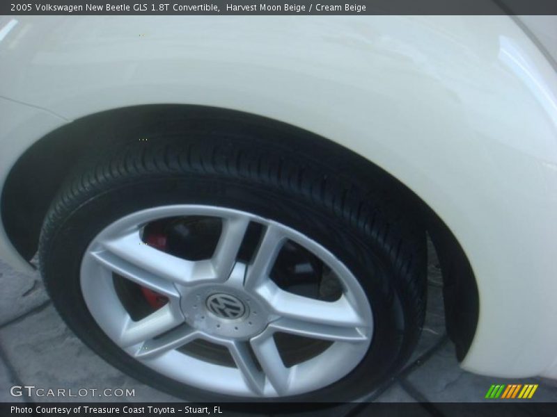 Harvest Moon Beige / Cream Beige 2005 Volkswagen New Beetle GLS 1.8T Convertible