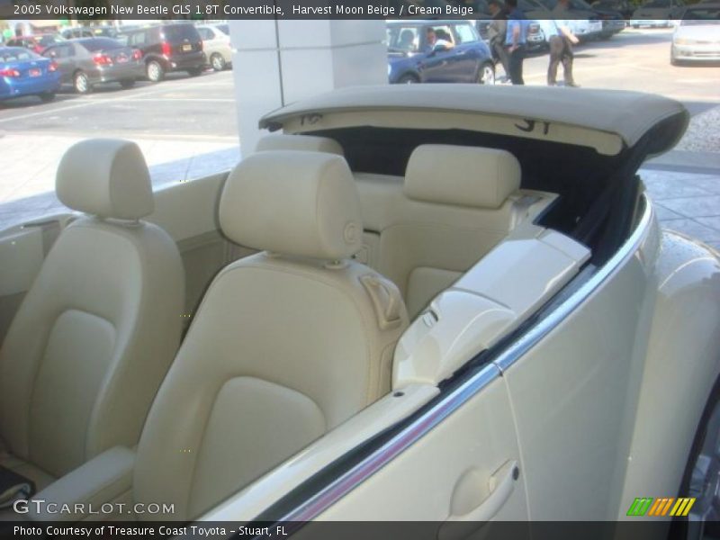 Harvest Moon Beige / Cream Beige 2005 Volkswagen New Beetle GLS 1.8T Convertible