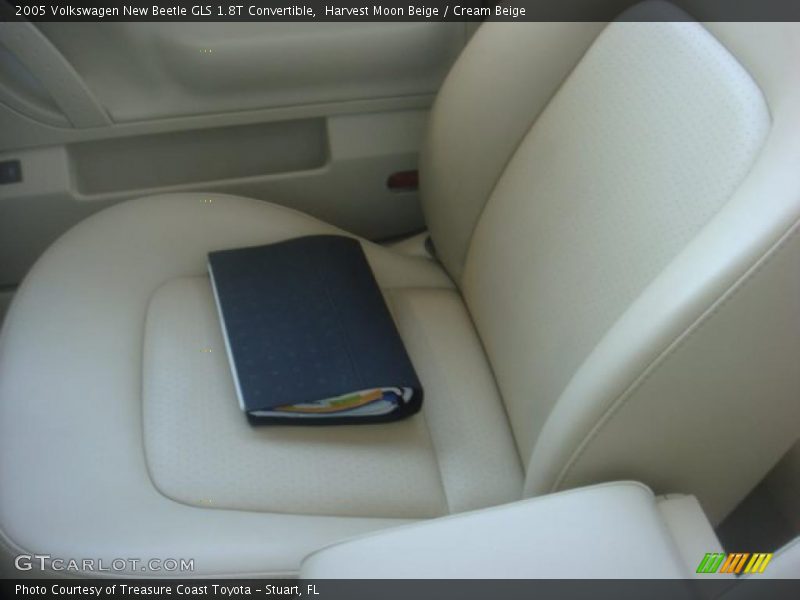 Harvest Moon Beige / Cream Beige 2005 Volkswagen New Beetle GLS 1.8T Convertible