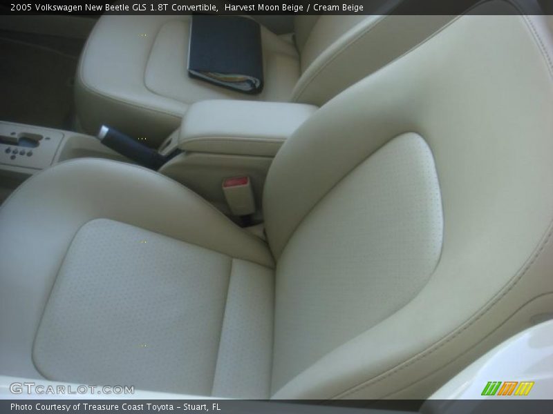 Harvest Moon Beige / Cream Beige 2005 Volkswagen New Beetle GLS 1.8T Convertible