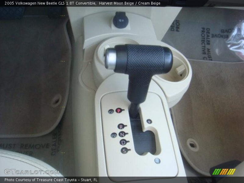 Harvest Moon Beige / Cream Beige 2005 Volkswagen New Beetle GLS 1.8T Convertible