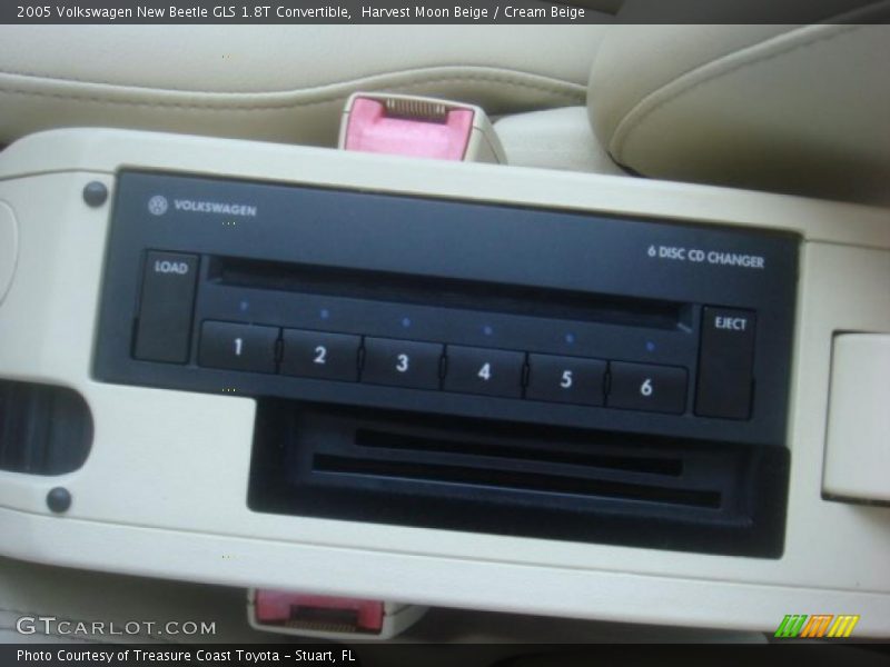 Harvest Moon Beige / Cream Beige 2005 Volkswagen New Beetle GLS 1.8T Convertible