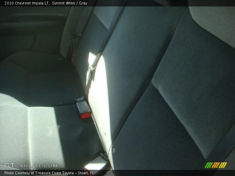 Summit White / Gray 2010 Chevrolet Impala LT