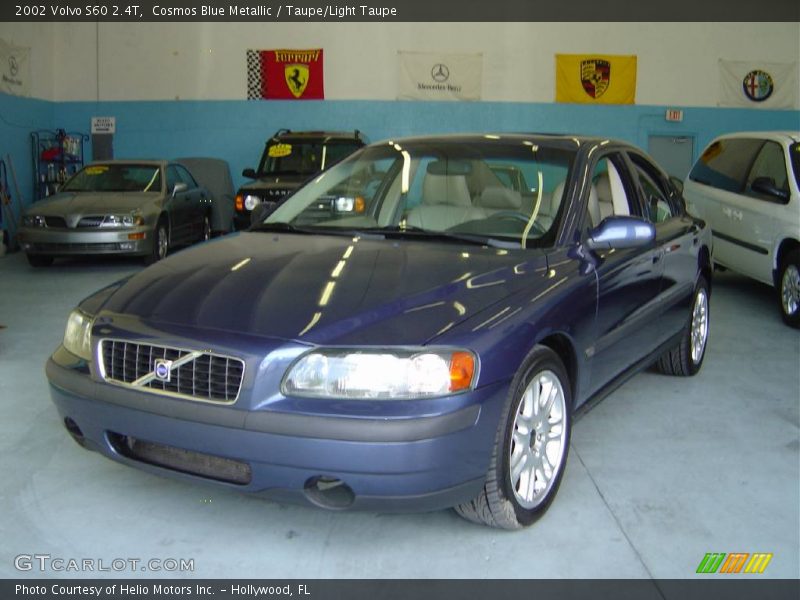 Cosmos Blue Metallic / Taupe/Light Taupe 2002 Volvo S60 2.4T
