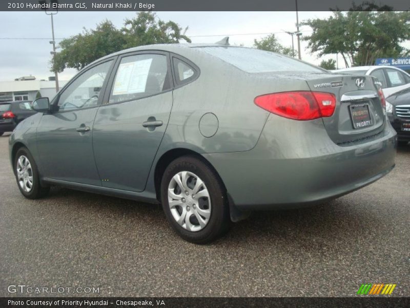Natural Khaki / Beige 2010 Hyundai Elantra GLS
