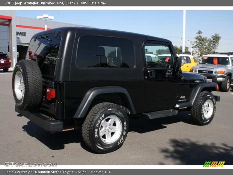 Black / Dark Slate Gray 2006 Jeep Wrangler Unlimited 4x4