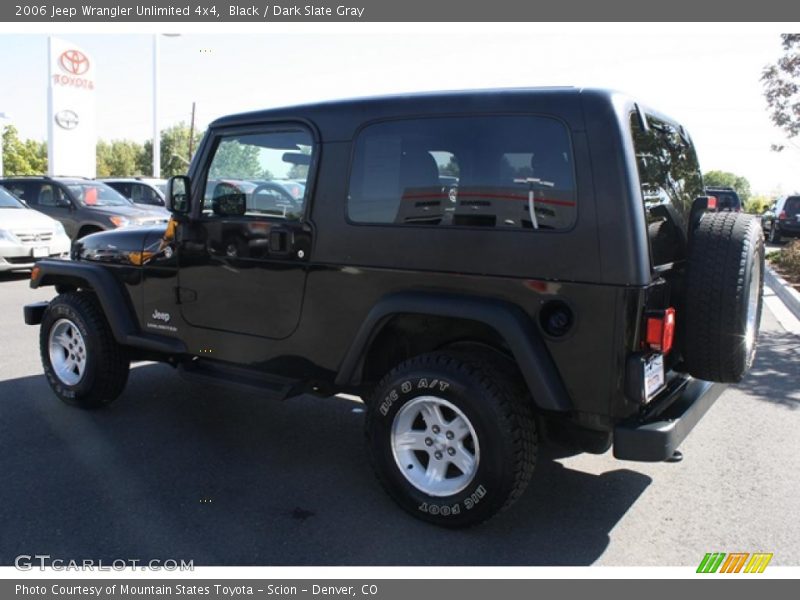 Black / Dark Slate Gray 2006 Jeep Wrangler Unlimited 4x4