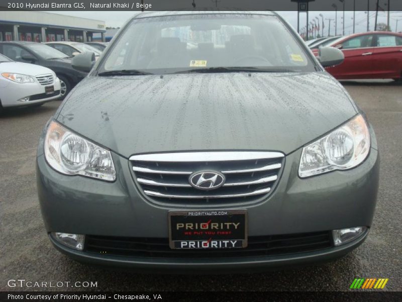 Natural Khaki / Beige 2010 Hyundai Elantra GLS