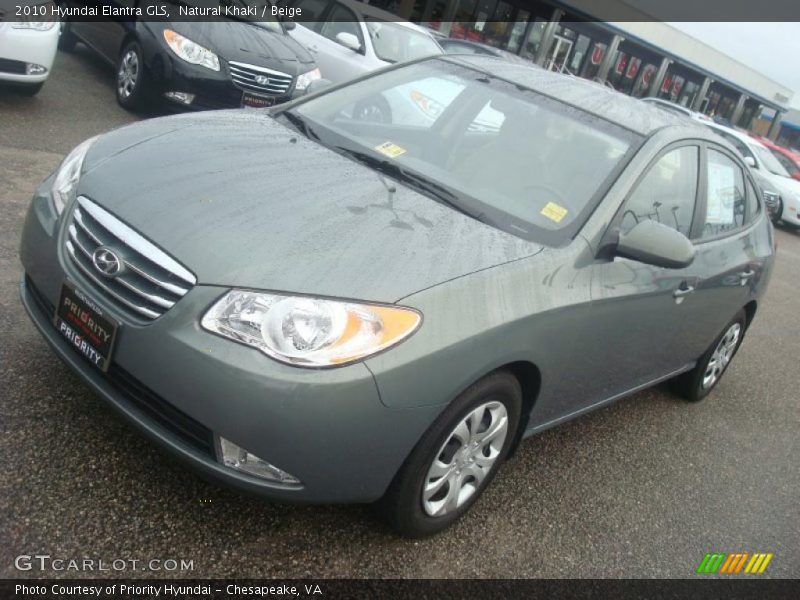 Natural Khaki / Beige 2010 Hyundai Elantra GLS