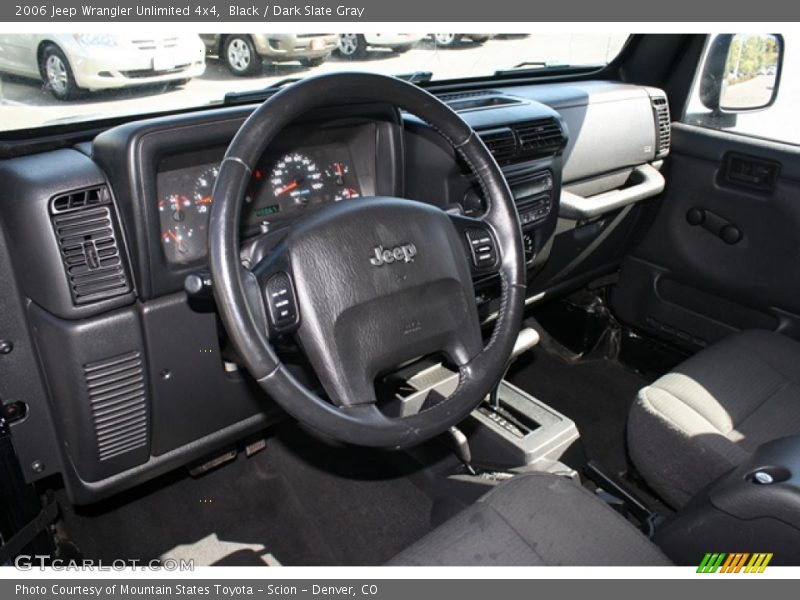 Black / Dark Slate Gray 2006 Jeep Wrangler Unlimited 4x4