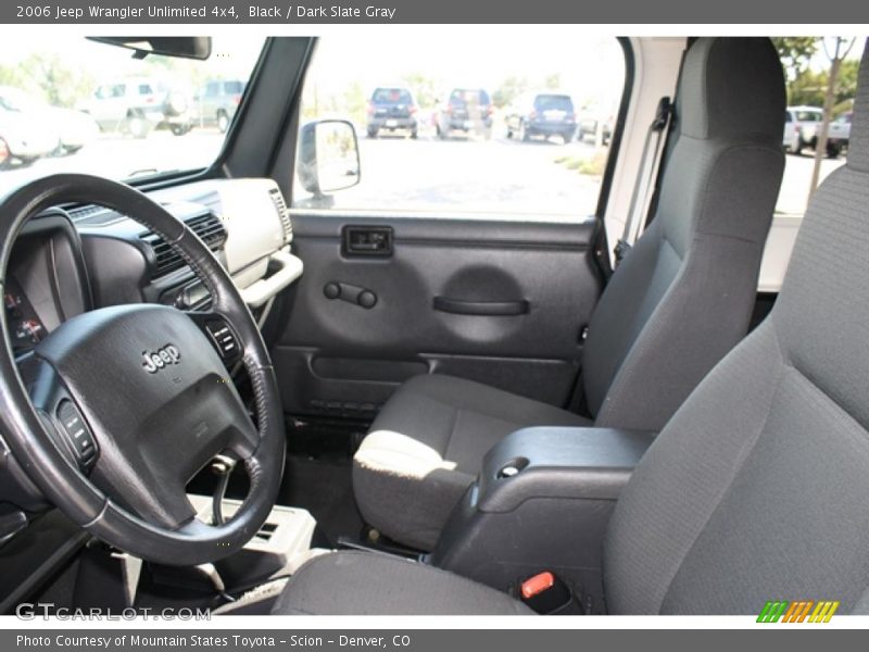 Black / Dark Slate Gray 2006 Jeep Wrangler Unlimited 4x4