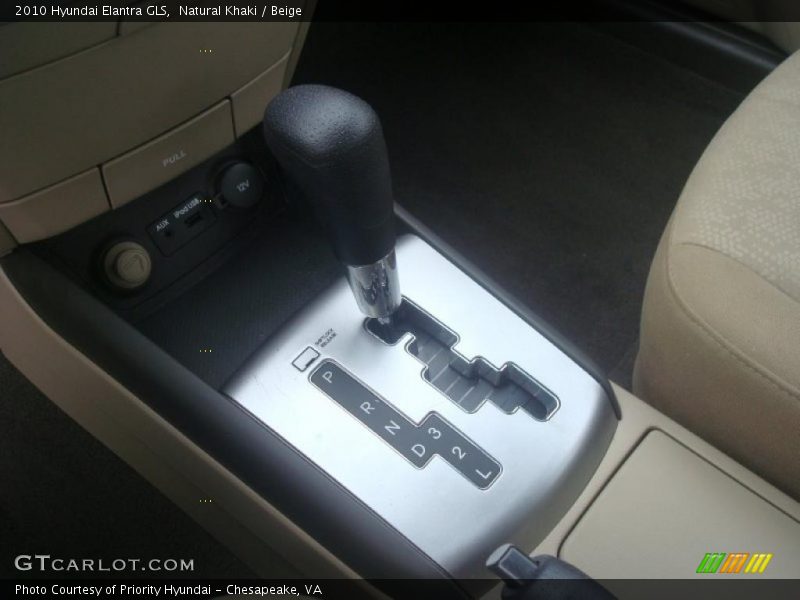 Natural Khaki / Beige 2010 Hyundai Elantra GLS