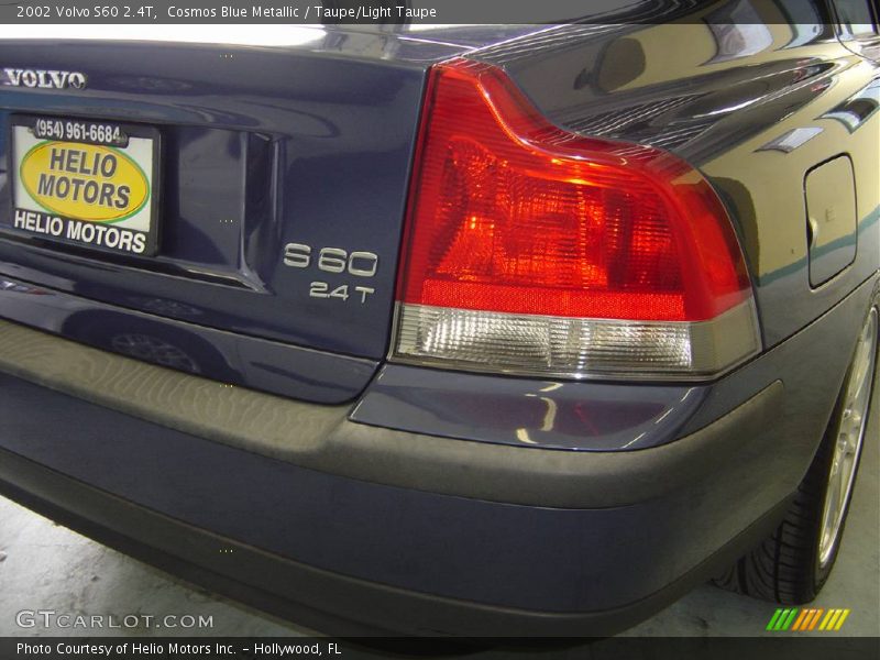 Cosmos Blue Metallic / Taupe/Light Taupe 2002 Volvo S60 2.4T