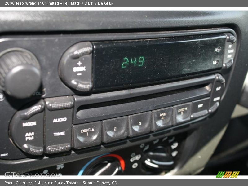 Black / Dark Slate Gray 2006 Jeep Wrangler Unlimited 4x4