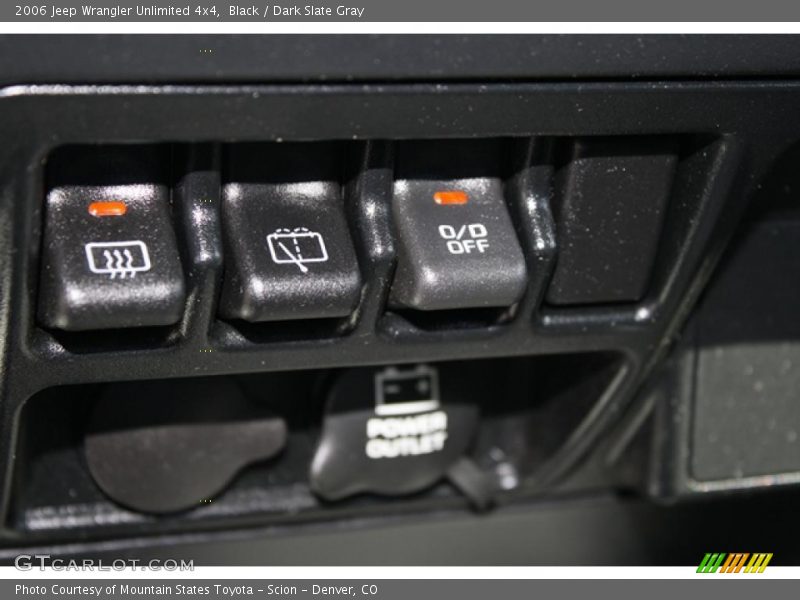 Black / Dark Slate Gray 2006 Jeep Wrangler Unlimited 4x4