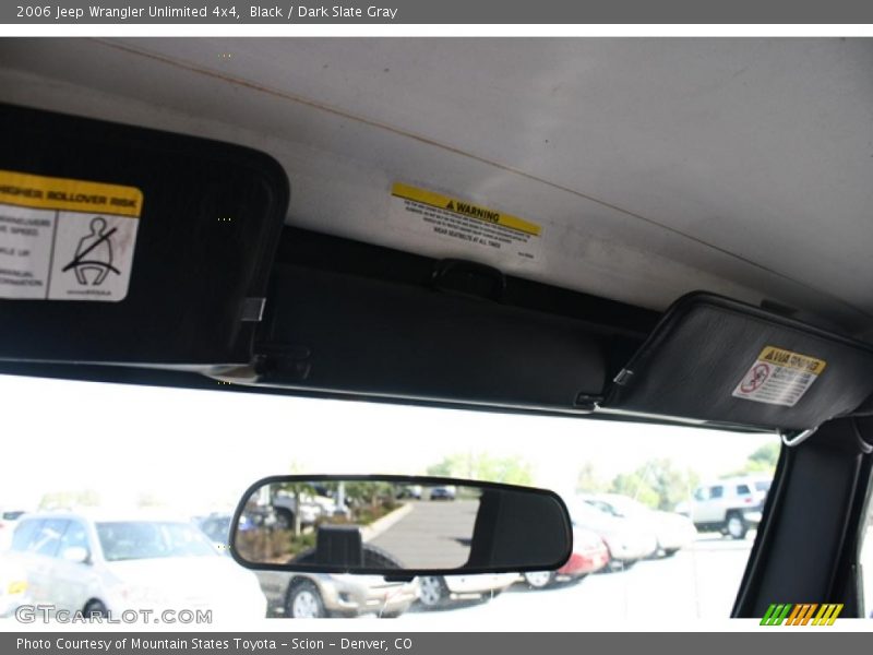 Black / Dark Slate Gray 2006 Jeep Wrangler Unlimited 4x4
