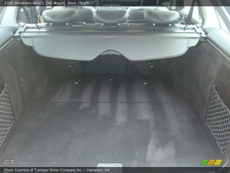 Black / Black 2005 Mercedes-Benz C 240 Wagon