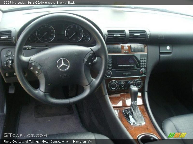 Black / Black 2005 Mercedes-Benz C 240 Wagon