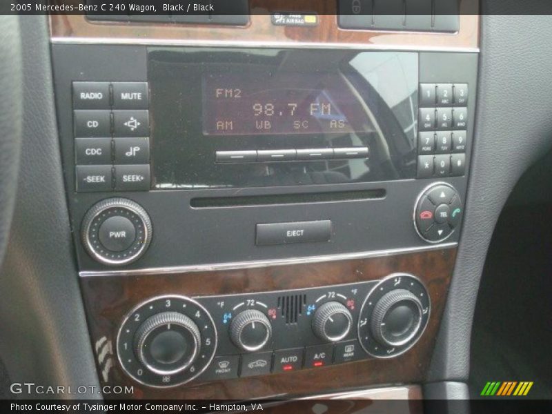 Black / Black 2005 Mercedes-Benz C 240 Wagon